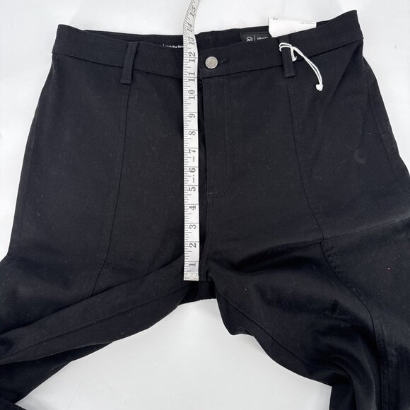 New AG Women's Size 33 Black Denim Jeans Anisten High Rise Boot Cut Stretch NWT - Picture 8 of 14